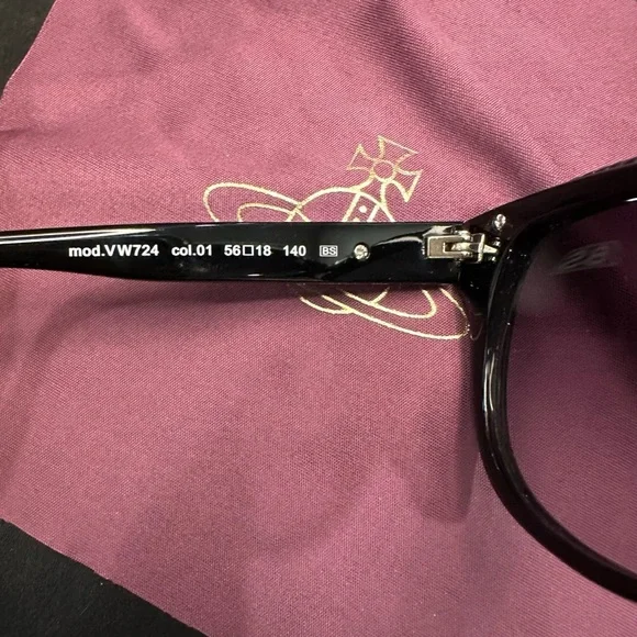 Vivienne Westwood Cat-eye Metal Edged Sunglasses EUC​ Vintage
